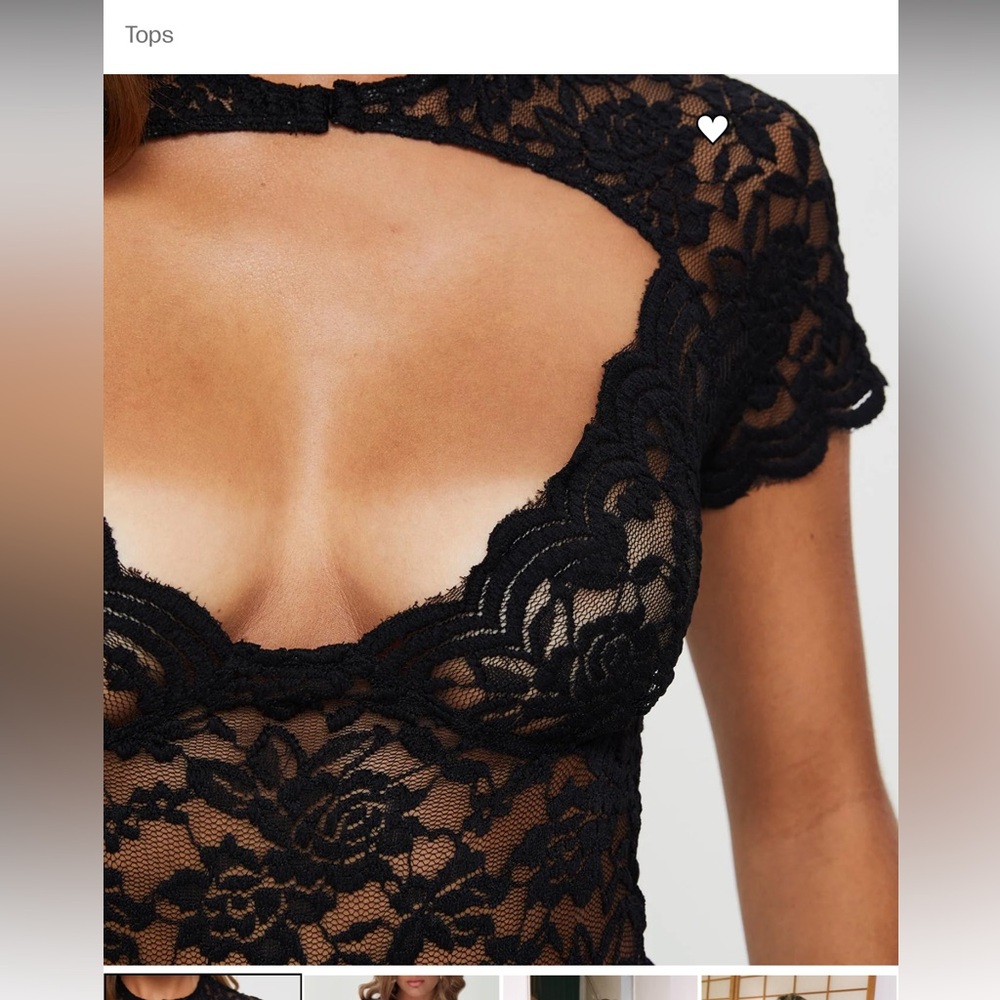 Princess Polly Giallo Bodysuit NWT - Picture 4 of 7